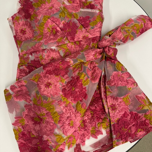 NWT floral Reverse Bradley Mini Dress - Picture 3 of 8